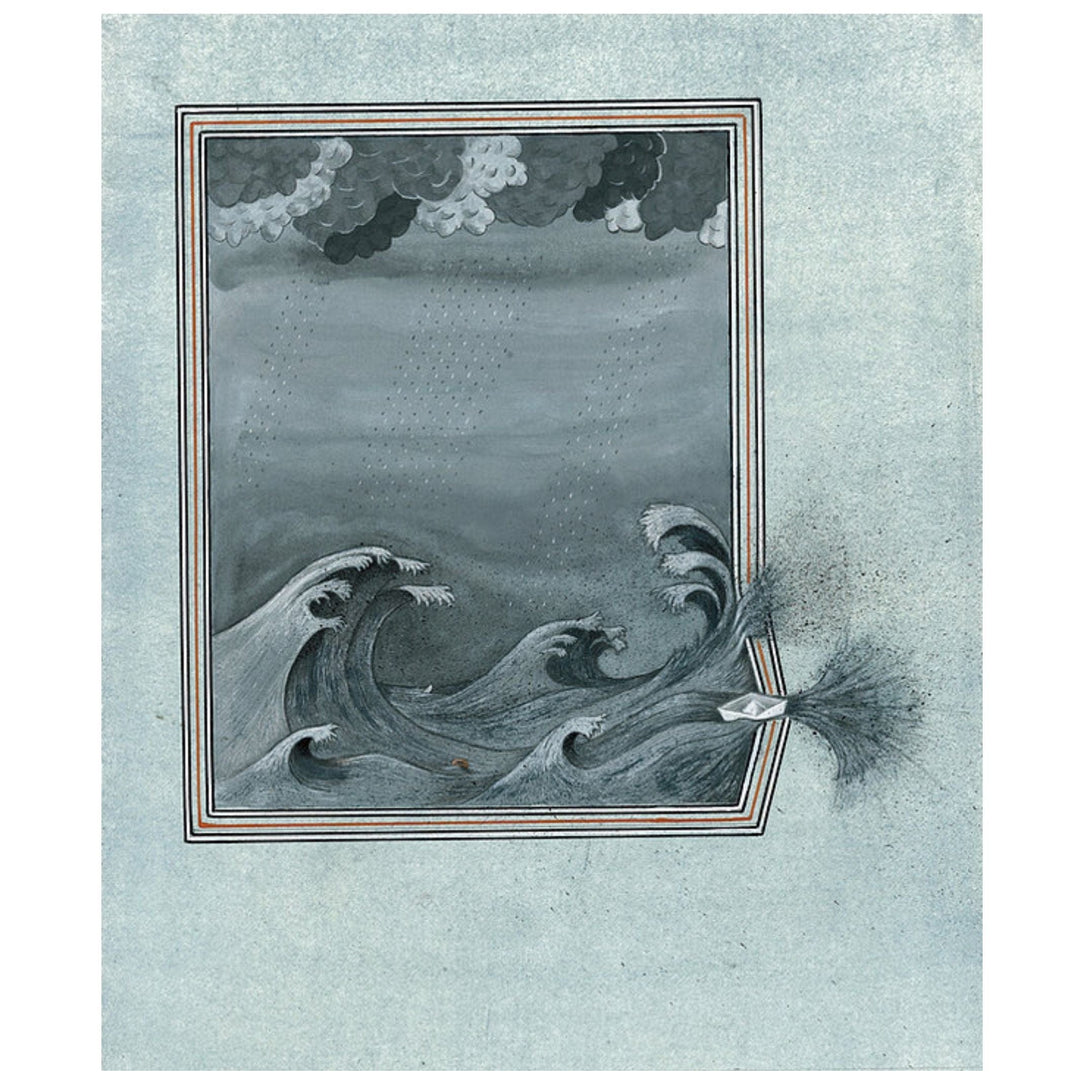 Shorsh Saleh Print - Crossing Border - 30 x 40cm Shorsh Saleh