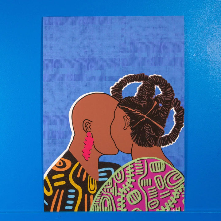 Dorcas Creates - Love is Art - A3 - Migration Museum Shop