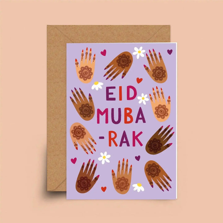 Hey, I'm Sakina Eid Henna card - Migration Museum Shop