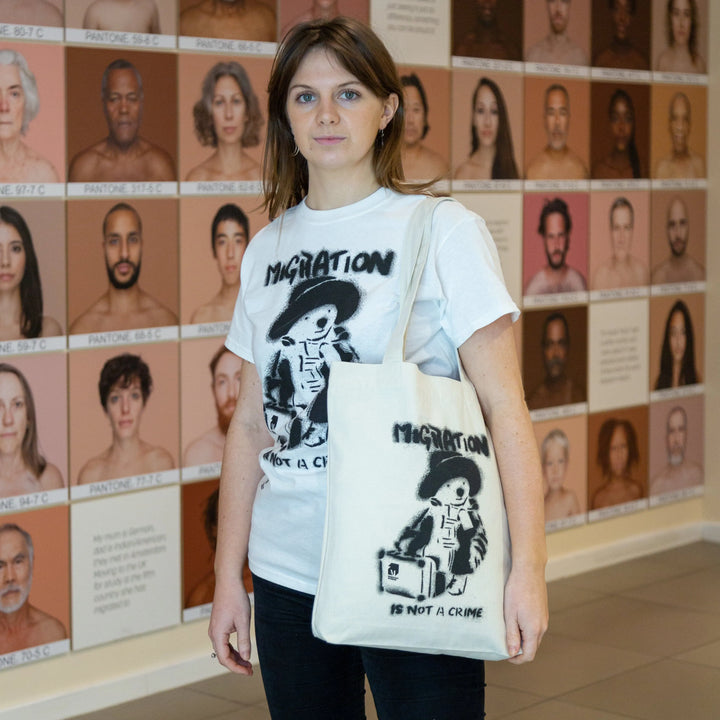 Tote - Migration Is Not a Crime - Migration Museum Shop