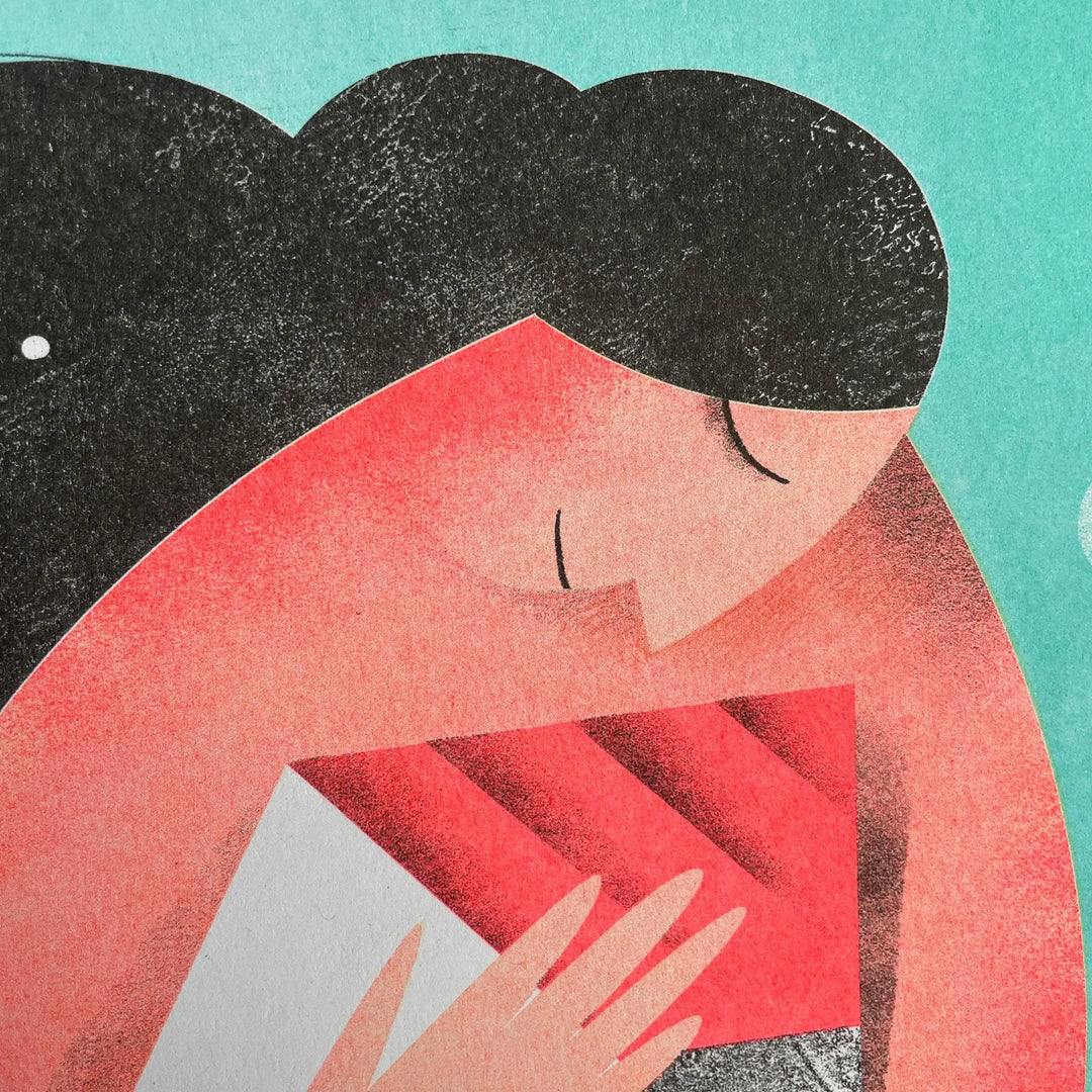 Tribambuka Print - Cherished - 27.9cm x 27.9cm - Migration Museum Shop