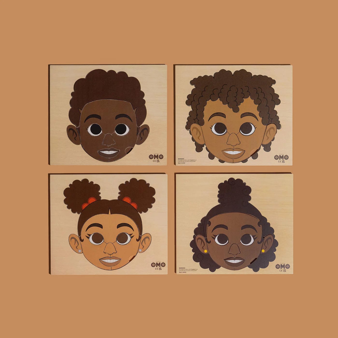 Face Puzzles by Little Omo