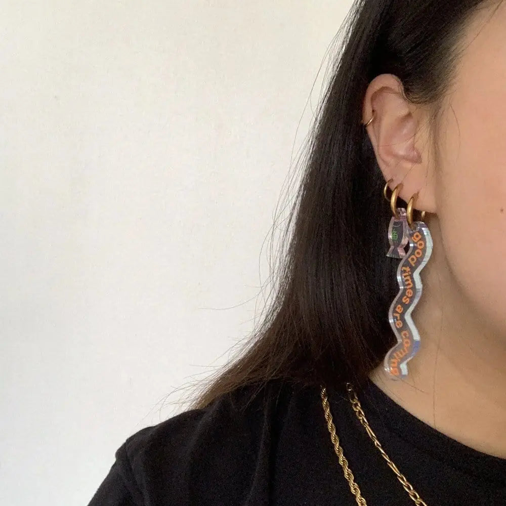 Laugahey Earring - Single - Migration Museum Shop