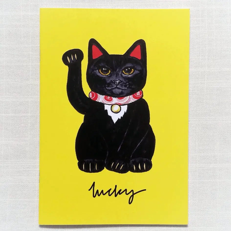 Sarah Kwan Notebook - Lucky Cat - Migration Museum Shop