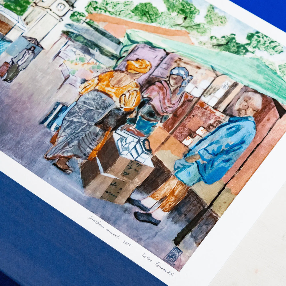 Justine Formentelli - Lewisham Market - A3 - Migration Museum Shop