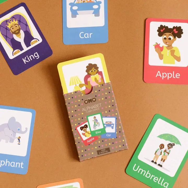 Alphabet Flashcards by Little Omo - Migration Museum Shop