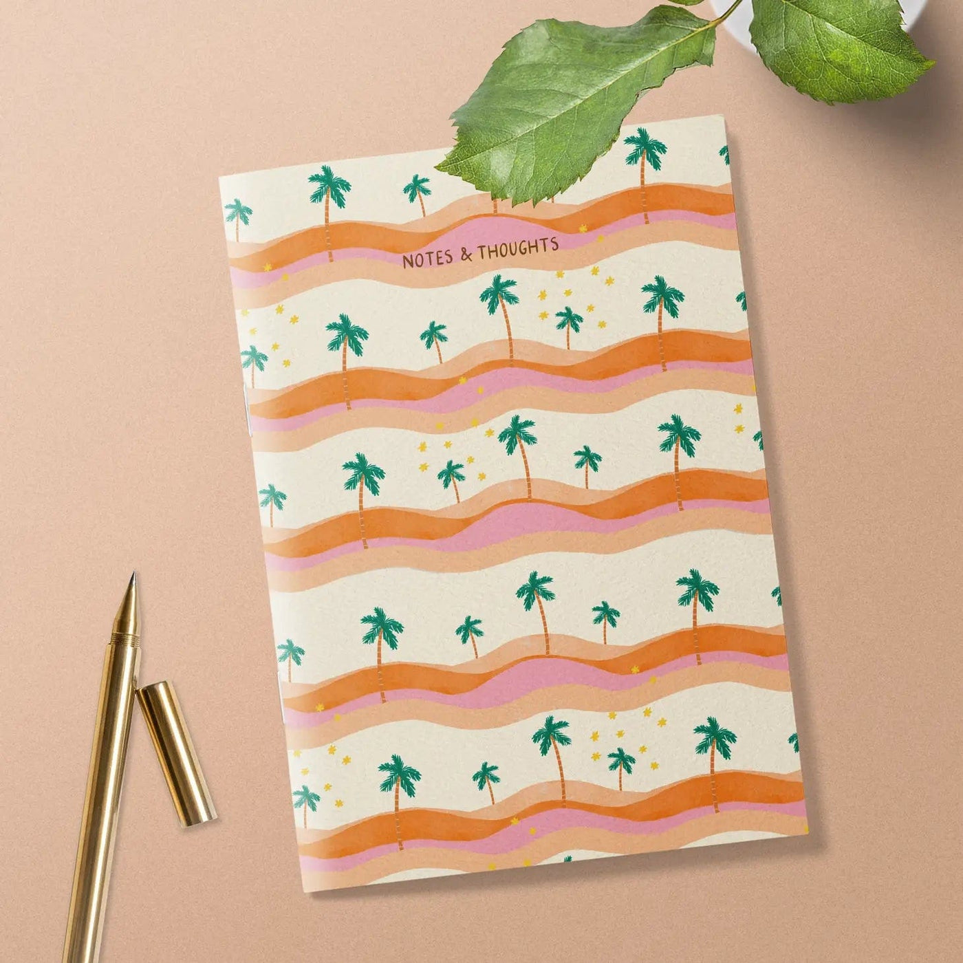 Hey, I'm Sakina Palm Stripes Notebook
