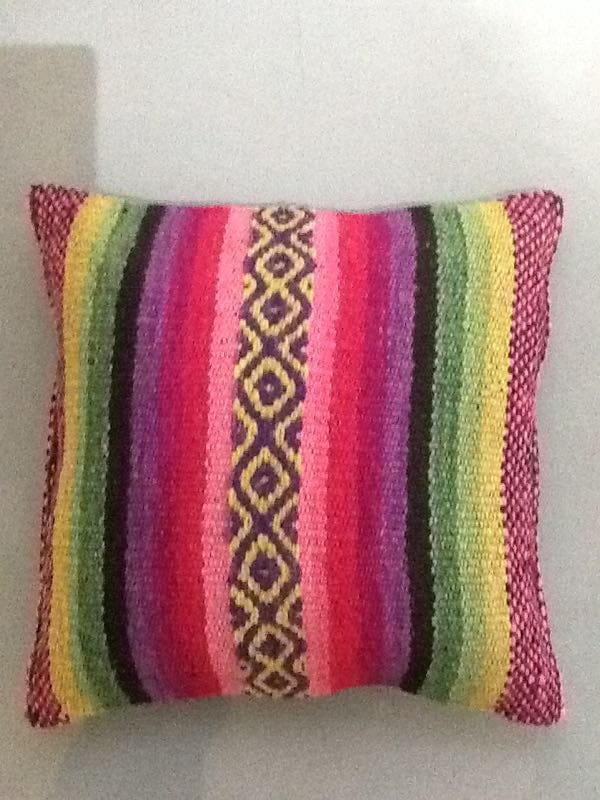 Peruvian cushion Migration Museum