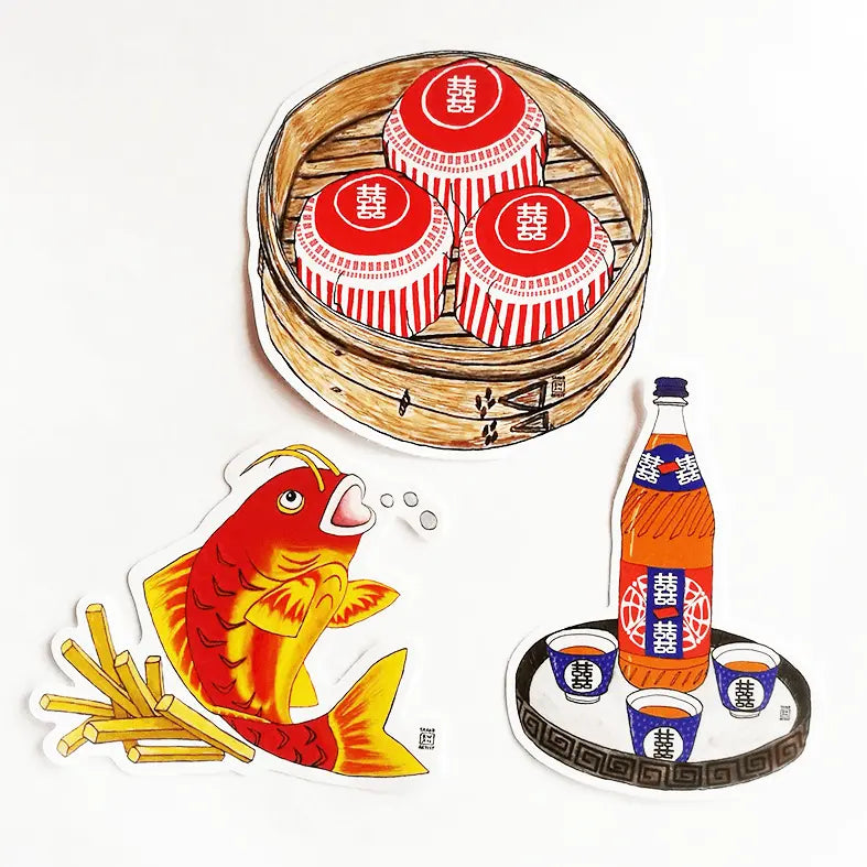 Sarah Kwan Sticker Pack - Migration Museum Shop