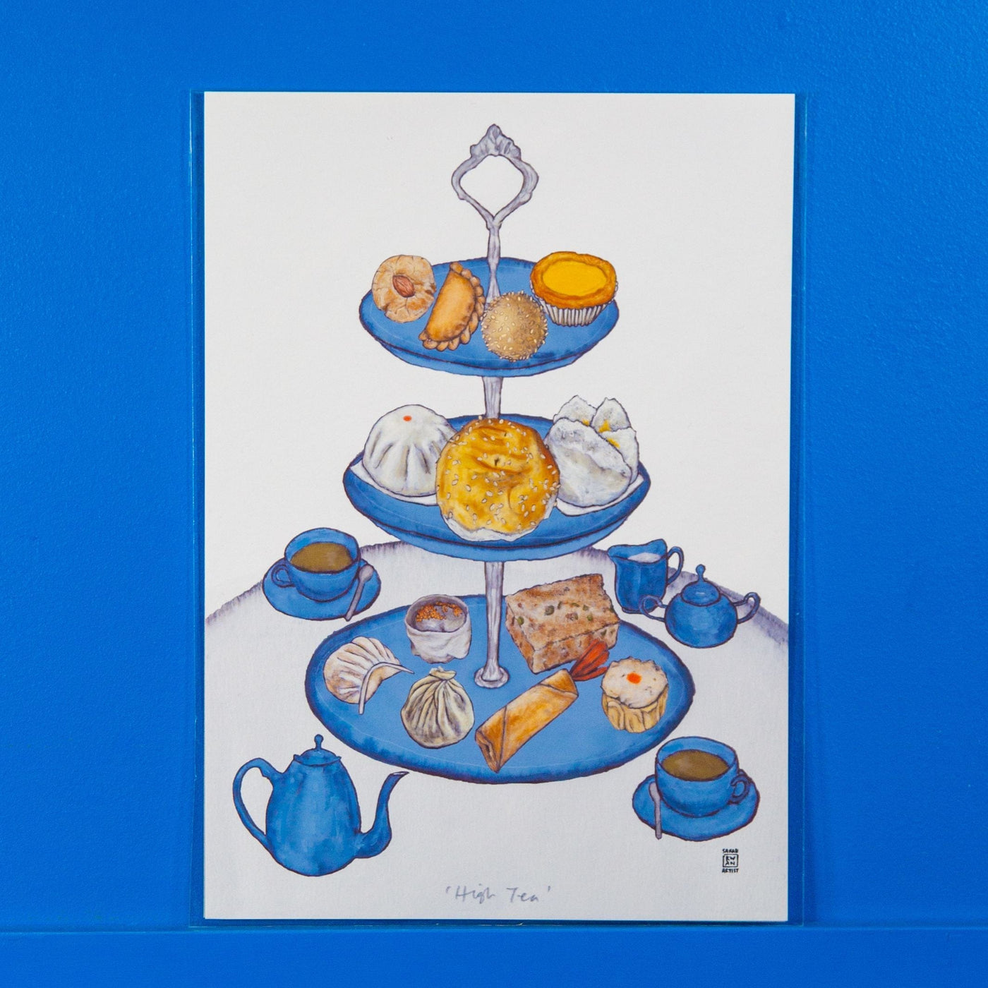 Sarah Kwan Print - High Tea - A4