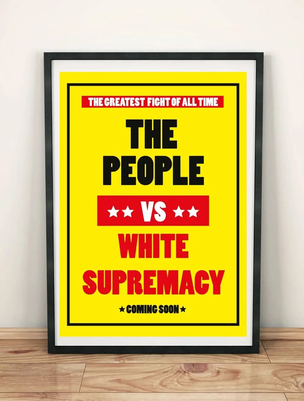 Nadina Ali Poster - The People vs White Supremacy - A3 - Migration Museum Shop