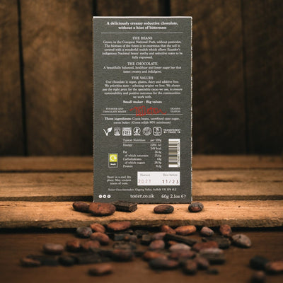 Tosier Chocolate 80% Hacienda Limon Ecuador 2020 Harvest 60g bar