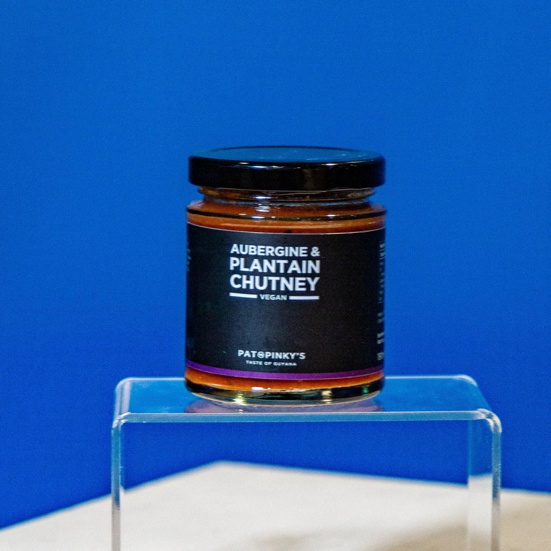Pat and Pinky's - Aubergine and Plantain Chutney - Migration Museum Shop