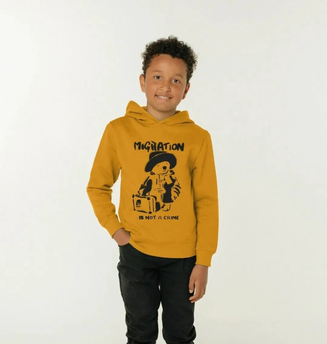 Migration Is Not A Crime - Children's Hoodie - Migration Museum Shop