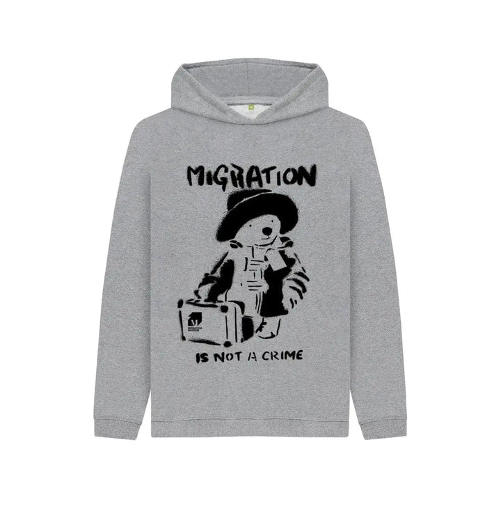 Migration Is Not A Crime - Children's Hoodie - Migration Museum Shop