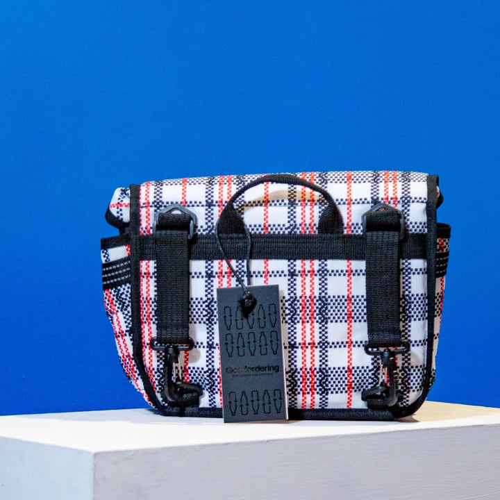 Goodordering - Tartan Eco Handle Bar Bag - Migration Museum Shop