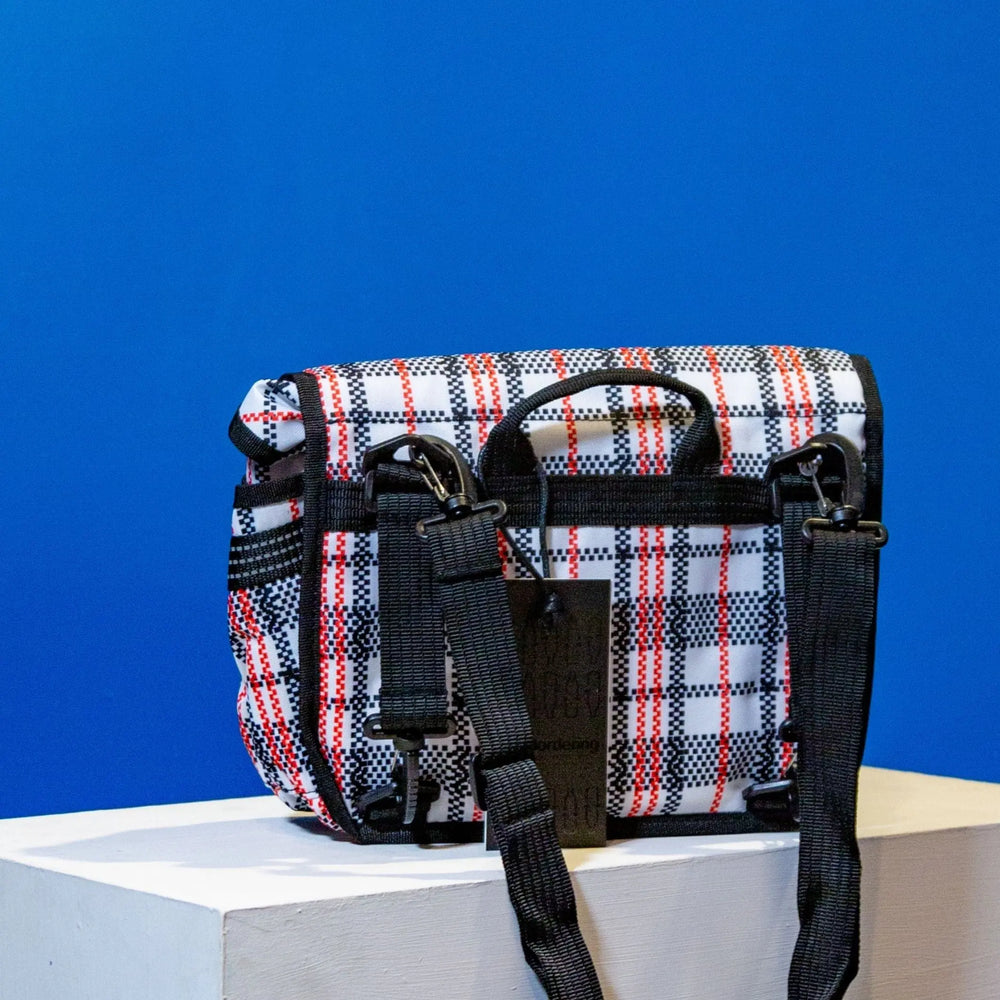 Goodordering - Tartan Eco Handle Bar Bag - Migration Museum Shop