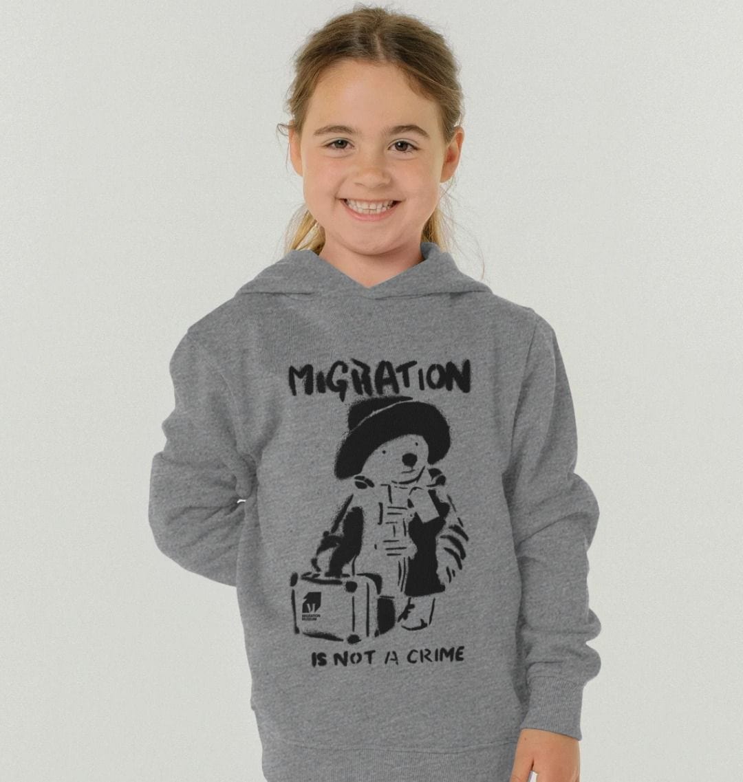 Migration Is Not A Crime - Children's Hoodie
