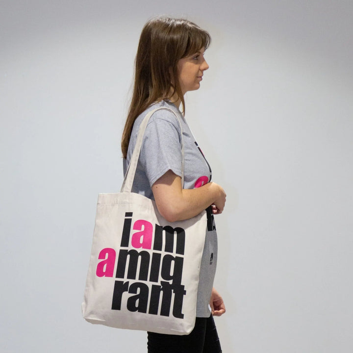 Tote - I Am a Migrant - Migration Museum Shop