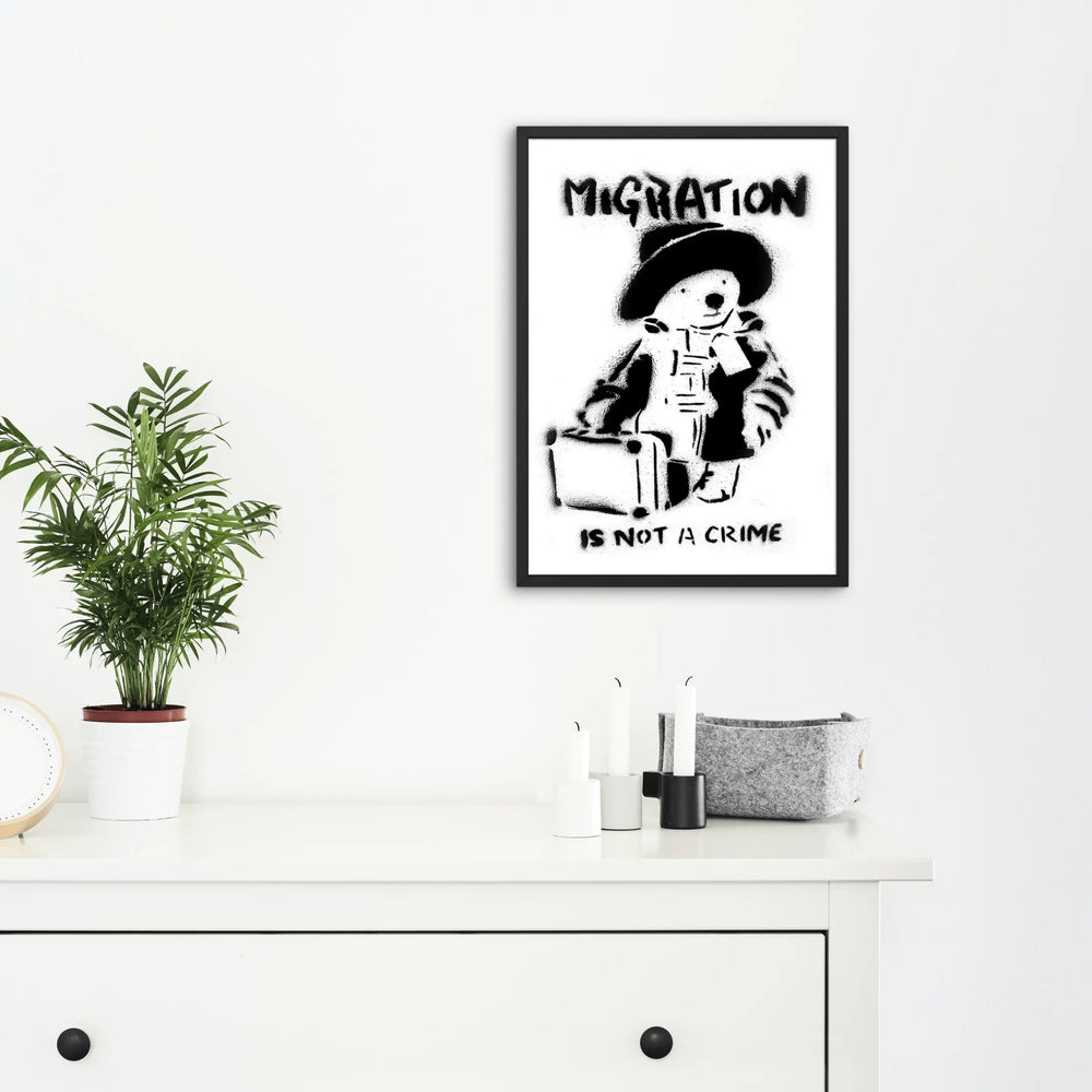 Print - Migration Is Not a Crime - A4 - Migration Museum Shop