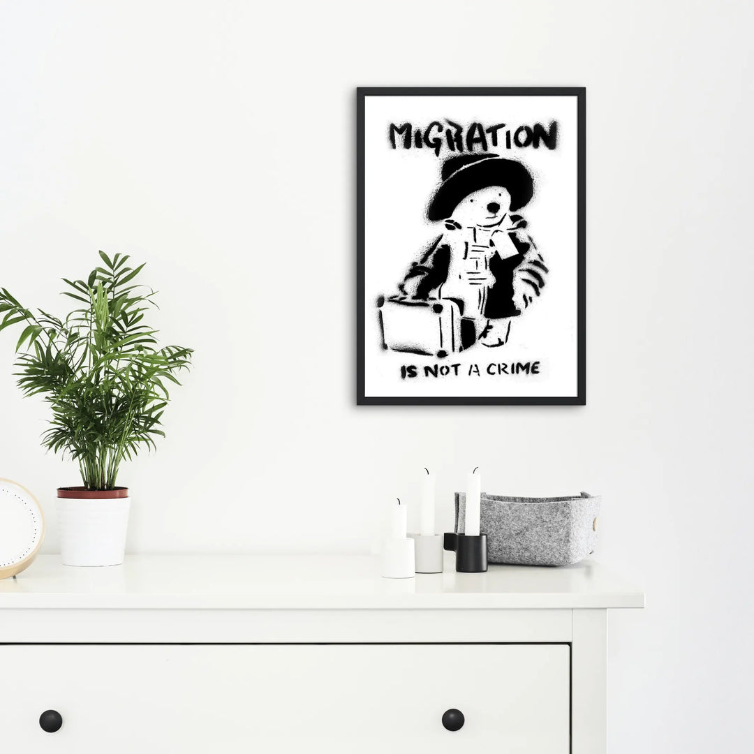 Print - Migration Is Not a Crime - A4 - Migration Museum Shop
