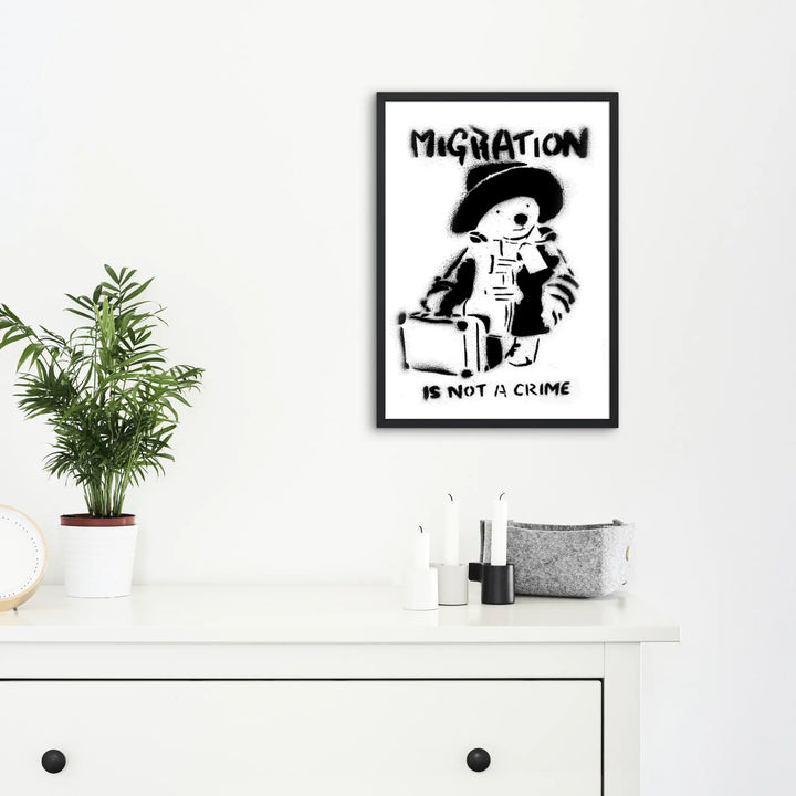 Print - Migration Is Not a Crime - A4 - Migration Museum Shop