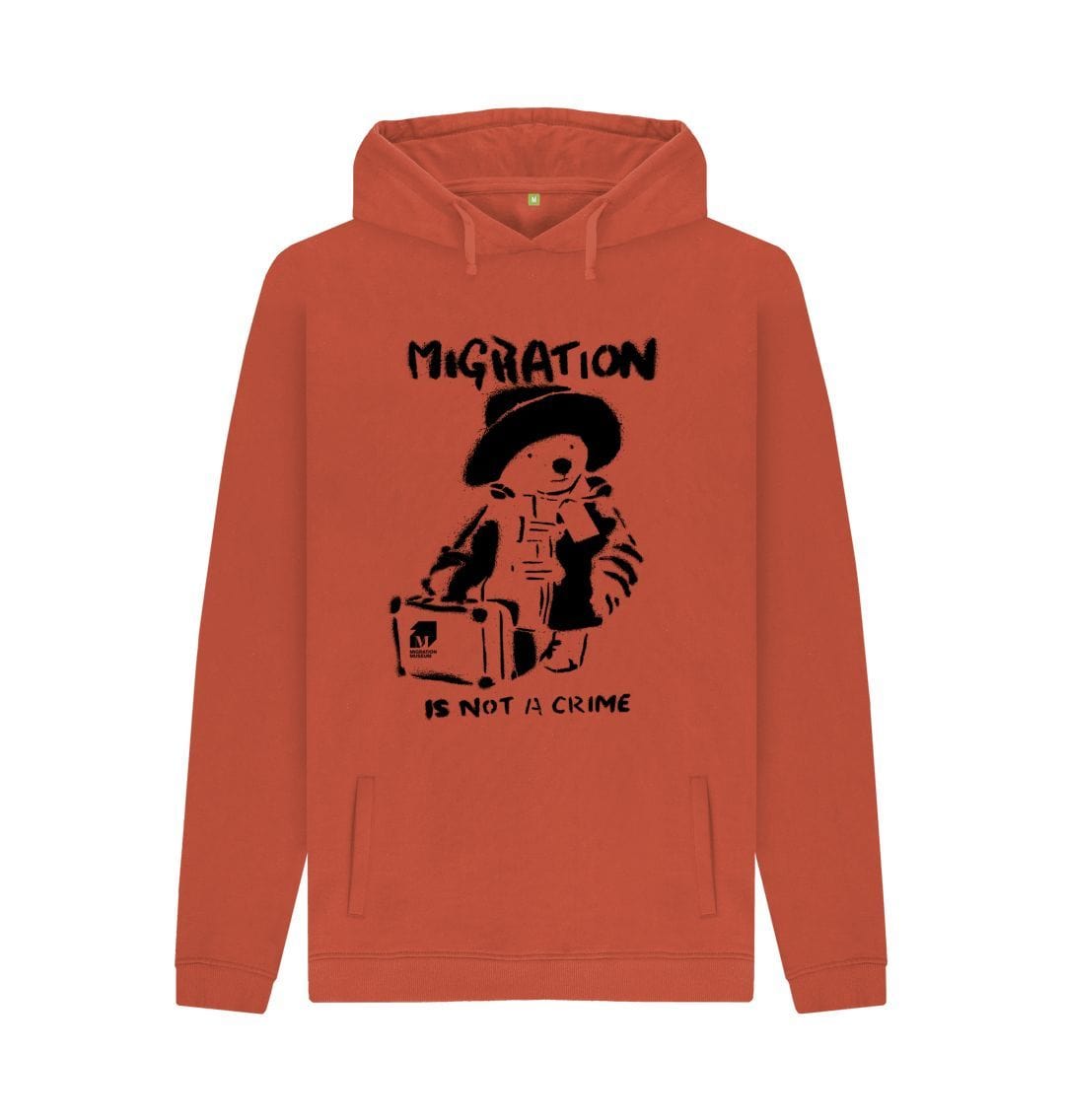 Rust Migration Is Not A Crime - Unisex Organic Hoodie