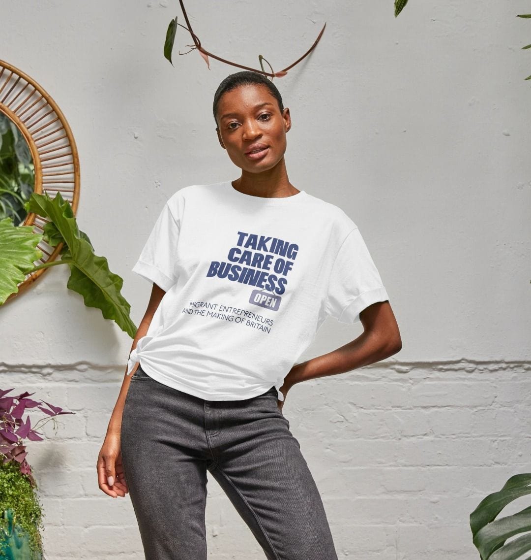 Taking Care of Business - Women's Relaxed Fit T-Shirt - Migration Museum Shop